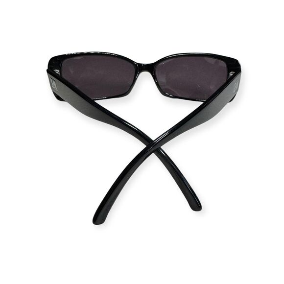 Calvin Klein CK4035 Black Sunglasses Retro Purple‎ Lenses